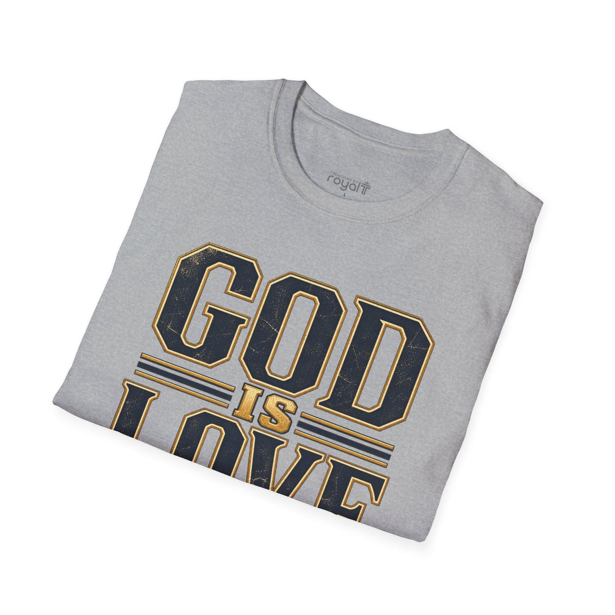 God Is Love Men’s Christian T-Shirt | 1 John 4:16