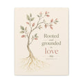 Christian Canvas Wall Art — "Rooted and Grounded in Love" (Ephesians 3:17)