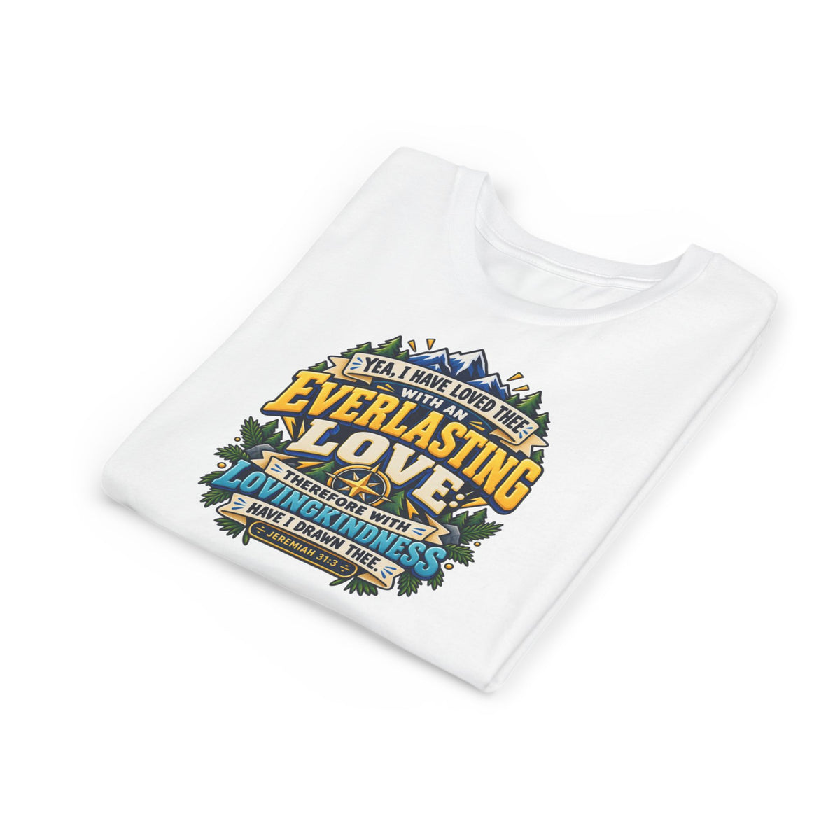 Everlasting Love Boys’ Christian T-Shirt | Jeremiah 31:3