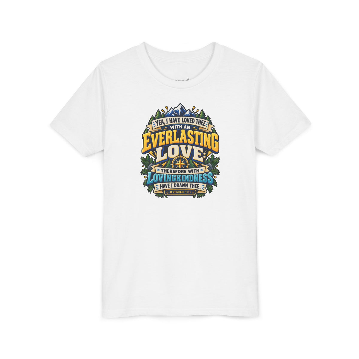 Everlasting Love Boys’ Christian T-Shirt | Jeremiah 31:3