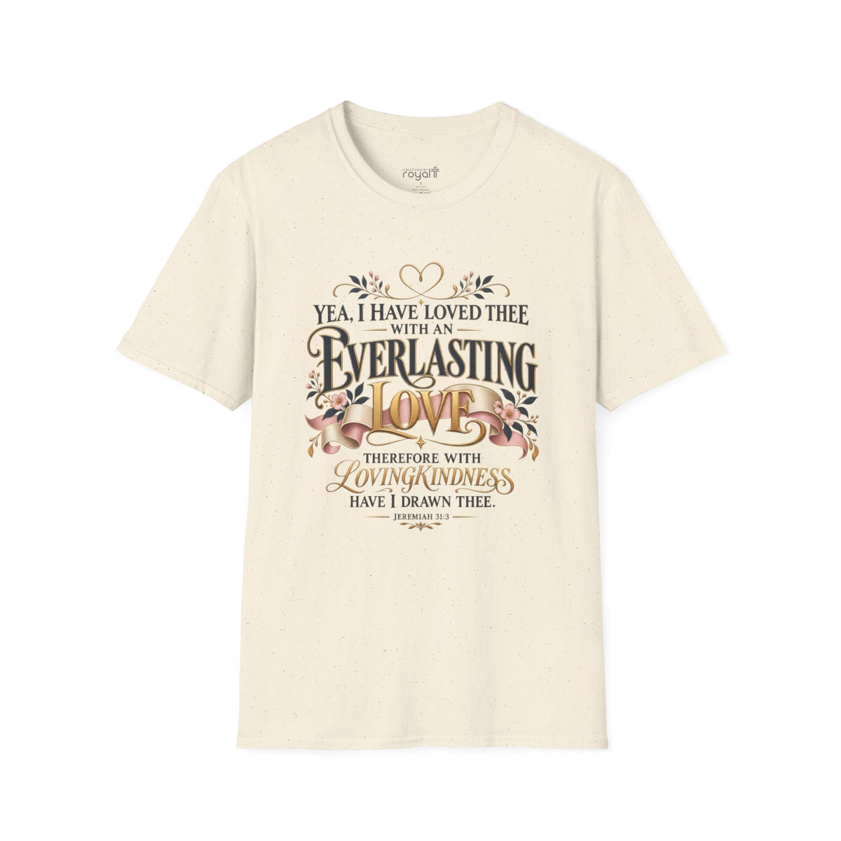 Everlasting Love Women’s Christian T-Shirt | Jeremiah 31:3